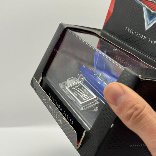 Disney Pixar Cars - PRECISION SERIES DOC HUDSON OPENING HOOD - 1:55 Diecast