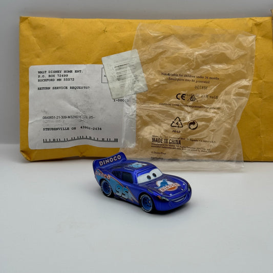Disney Pixar Cars RANSBURG BLU-RAY LIGHTNING MCQUEEN PROMO BLUE RAY 1:55 Diecast