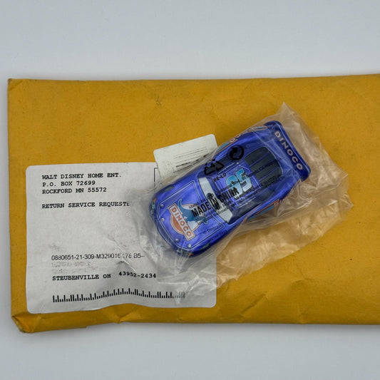 Disney Pixar Cars RANSBURG BLU-RAY LIGHTNING MCQUEEN PROMO BLUE RAY 1:55 Diecast