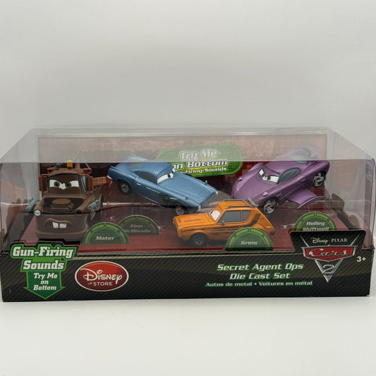 Disney Pixar Cars - SECRET AGENT OPS 4-PK HOLLEY WINGS Disney Store 1:43 Diecast