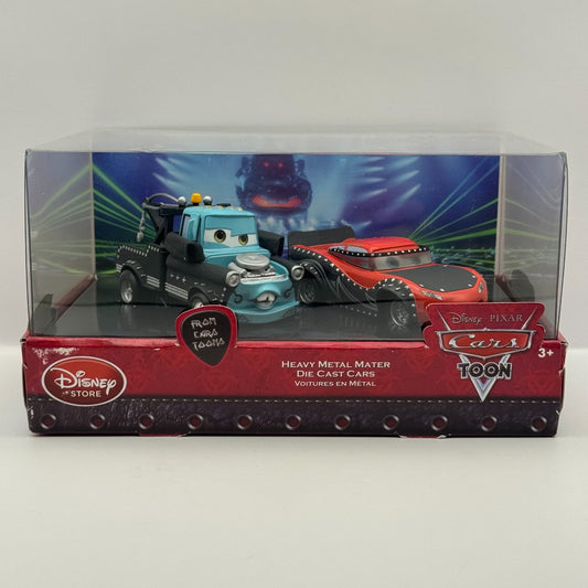 Disney Pixar Cars - HEAVY METAL MATER & MCQUEEN 2-PK Disney Store - 1:43 Diecast