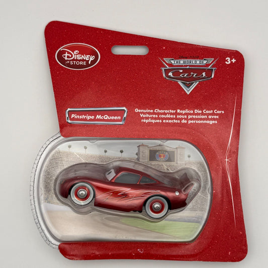 Disney Pixar Cars - PINSTRIPE LIGHTNING MCQUEEN Disney Store - 1:43 Diecast