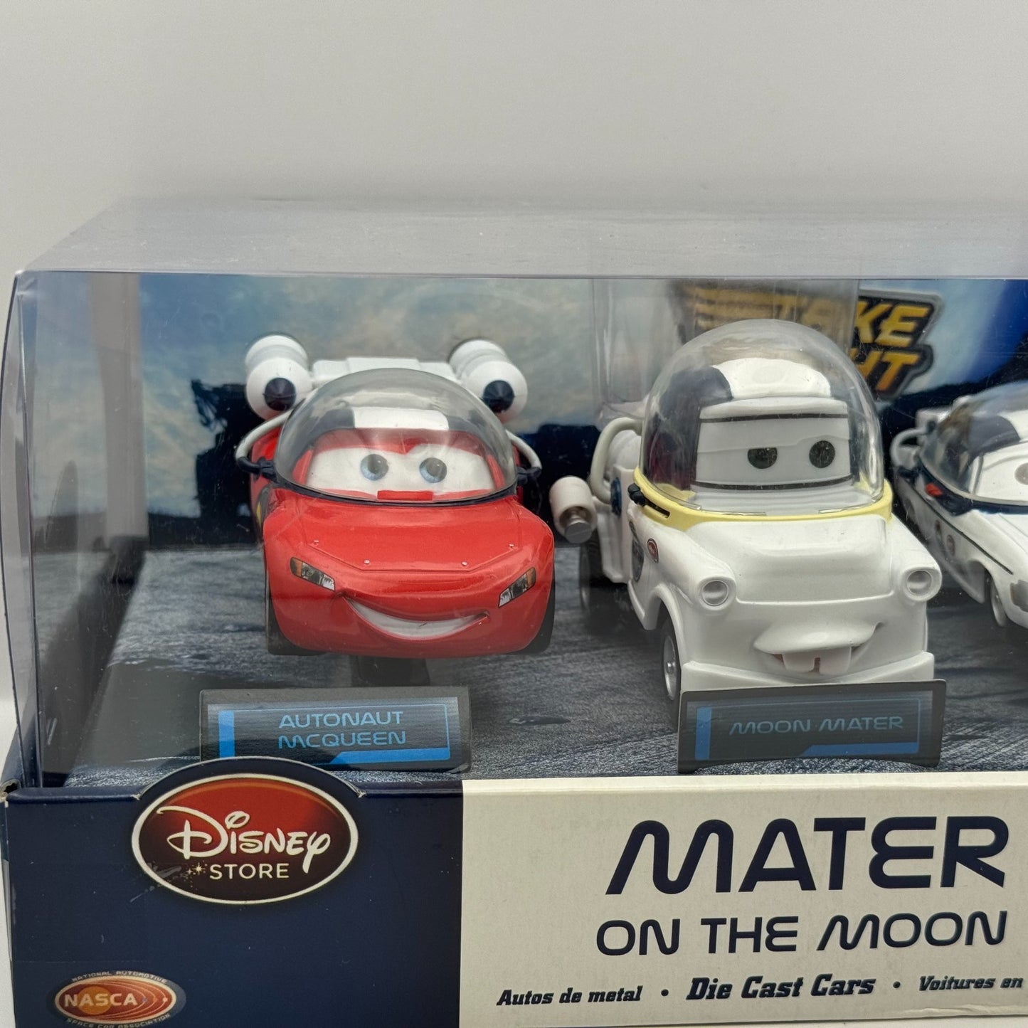 Disney Pixar Cars - MOON MATER 3-PK HOUSTON AUTONAUT Disney Store - 1:43 Diecast