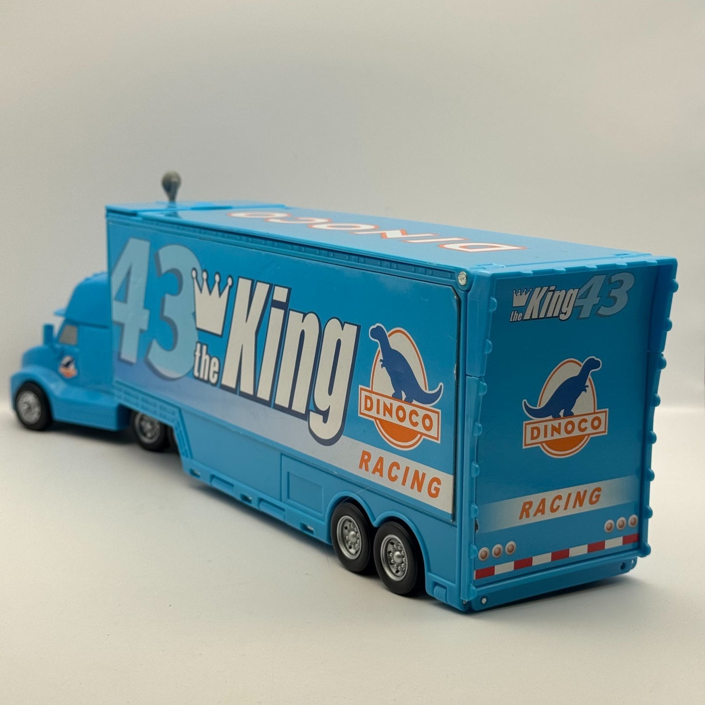 Disney Pixar Cars - DROP & JUMP GRAY DINOCO HAULER PLAYSET STORY SETS 1:55 Scale