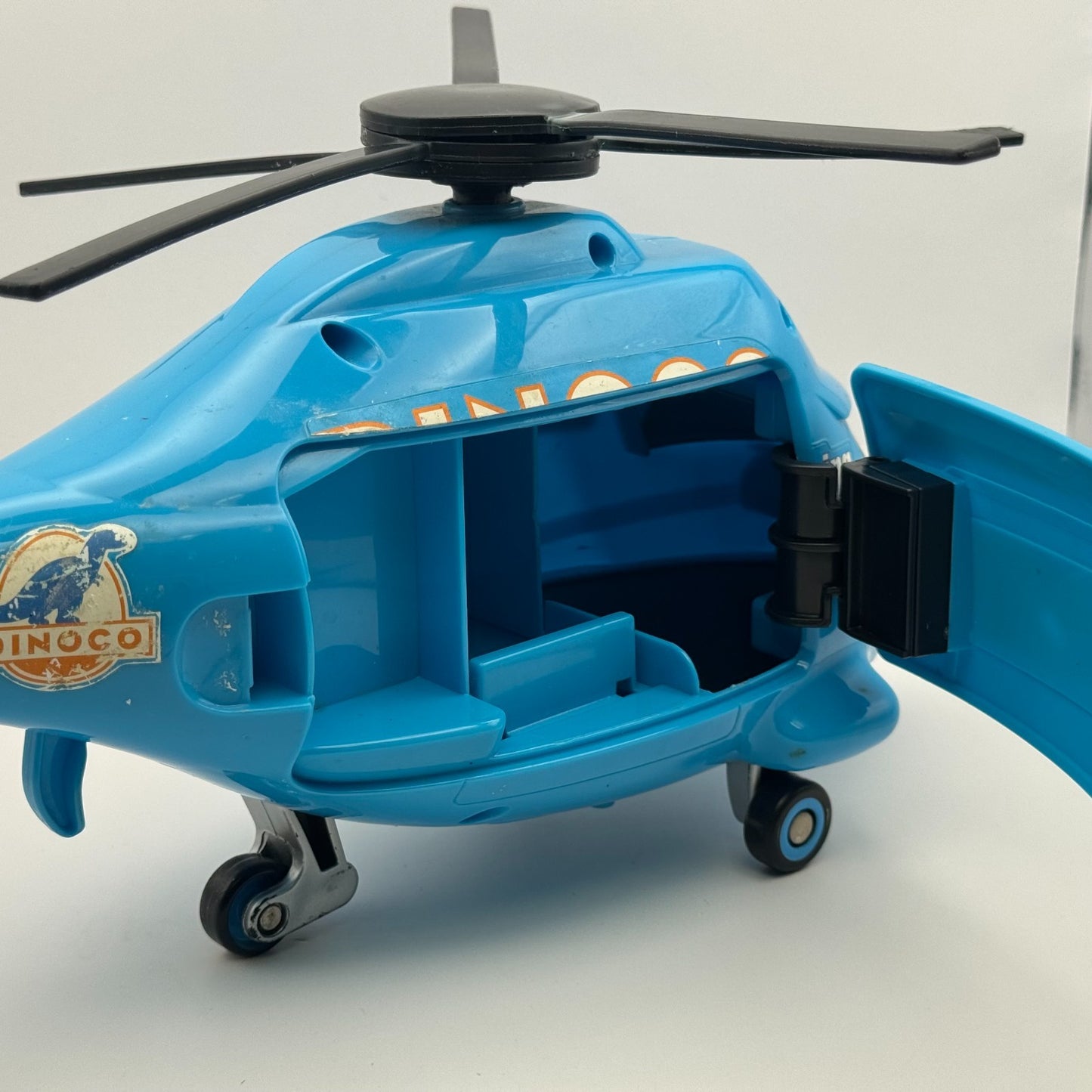 Disney Pixar Cars - LARGE 14” TALKING DINOCO HELICOPTER - Supercharged 2007