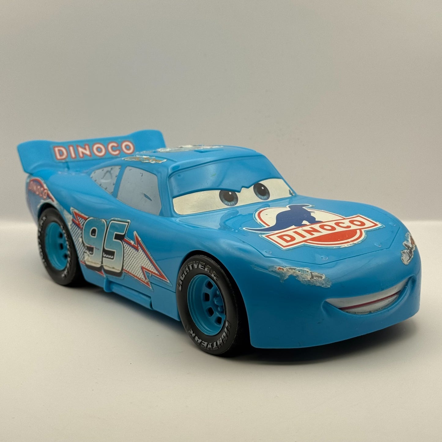 Disney Pixar Cars - LARGE TRANSFORMING LIGHTNING STORM MCQUEEN - 1:24 Scale