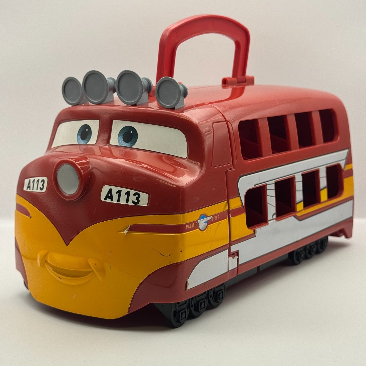 Disney Pixar Cars - Mini Adventures TREV DIESEL THE TRAIN CARRY CASE - 2008