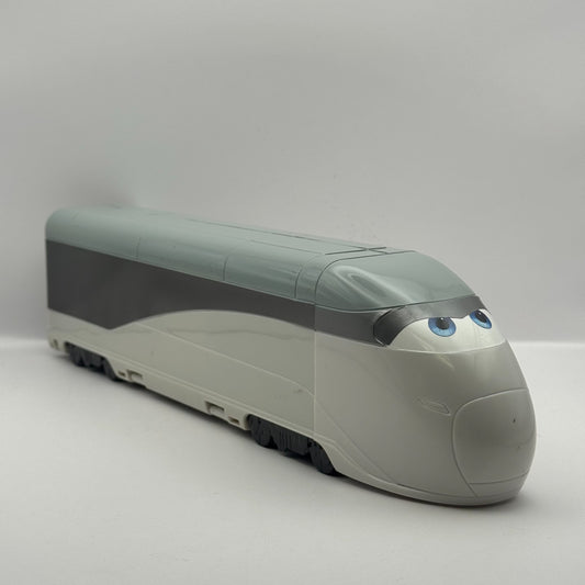 Disney Pixar Cars - STEPHENSON THE SPY TRAIN PLAYSET - 1:55 Scale