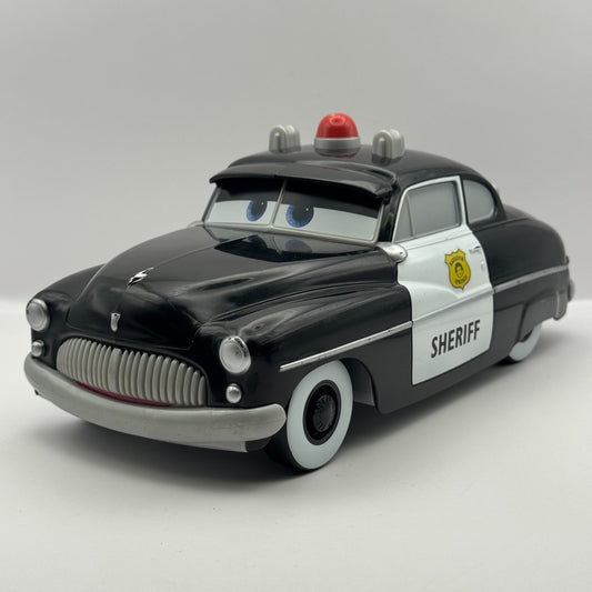Disney Pixar Cars - LARGE 10.5" SHERIFF PLASTIC - 1:18 Scale