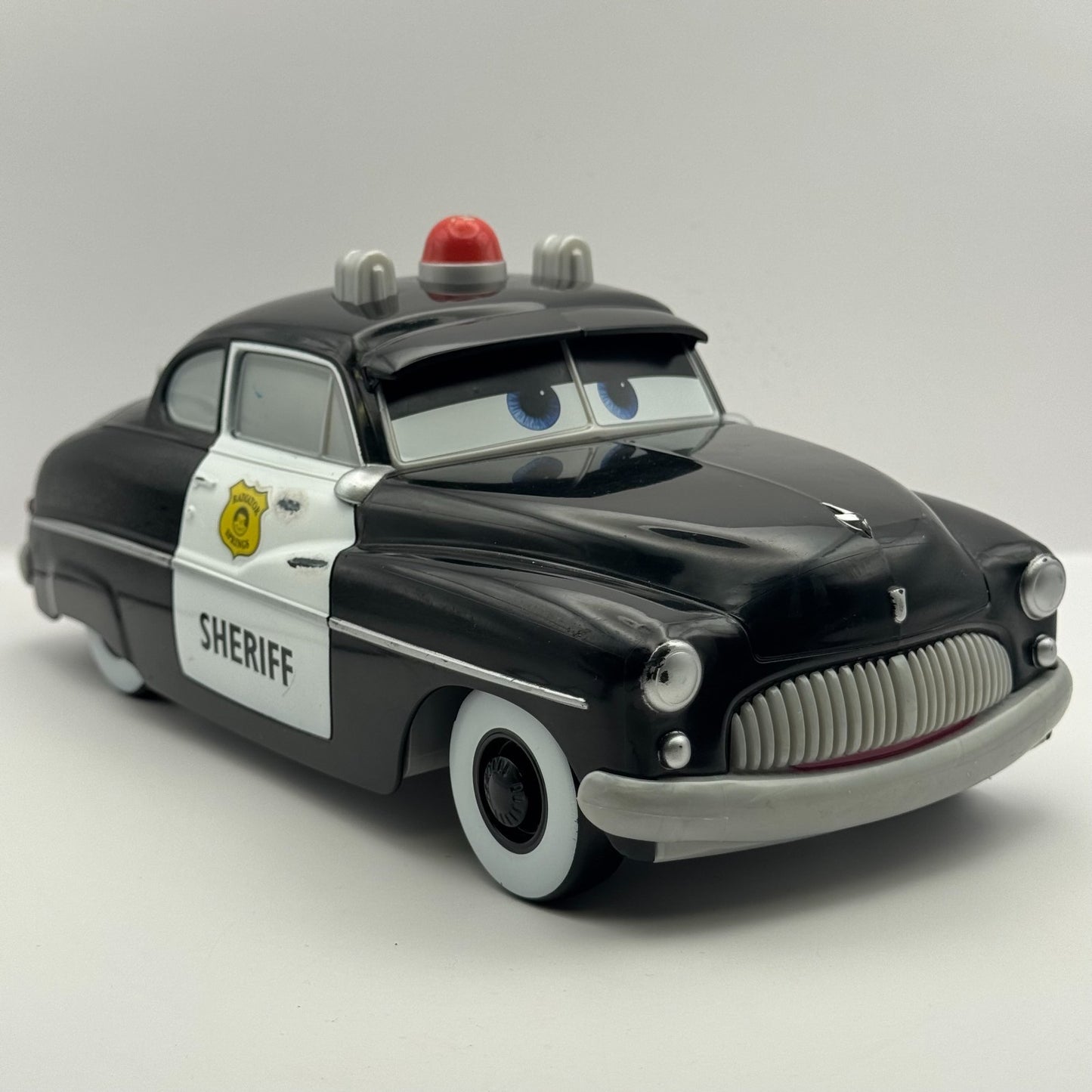Disney Pixar Cars - LARGE 10.5" SHERIFF PLASTIC - 1:18 Scale