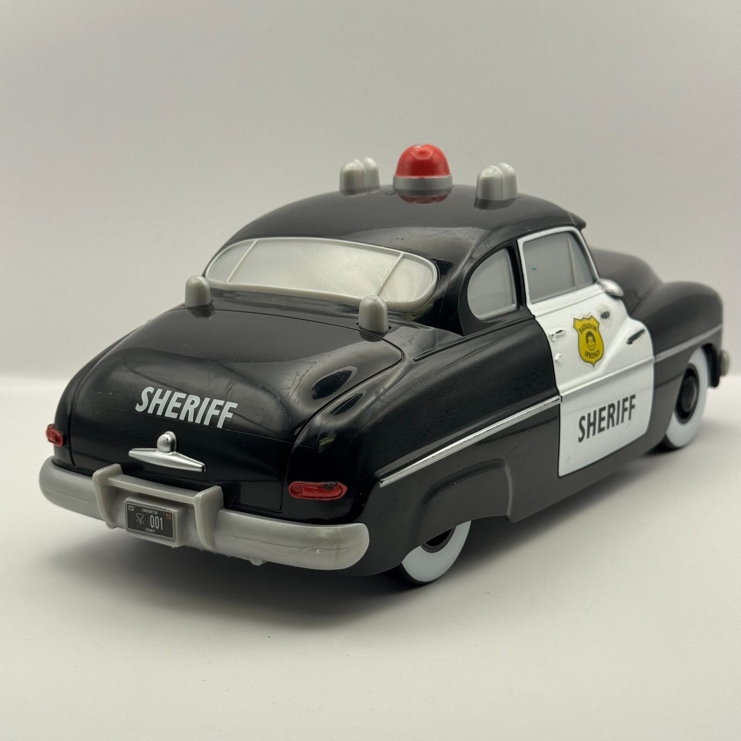 Disney Pixar Cars - LARGE 10.5" SHERIFF PLASTIC - 1:18 Scale