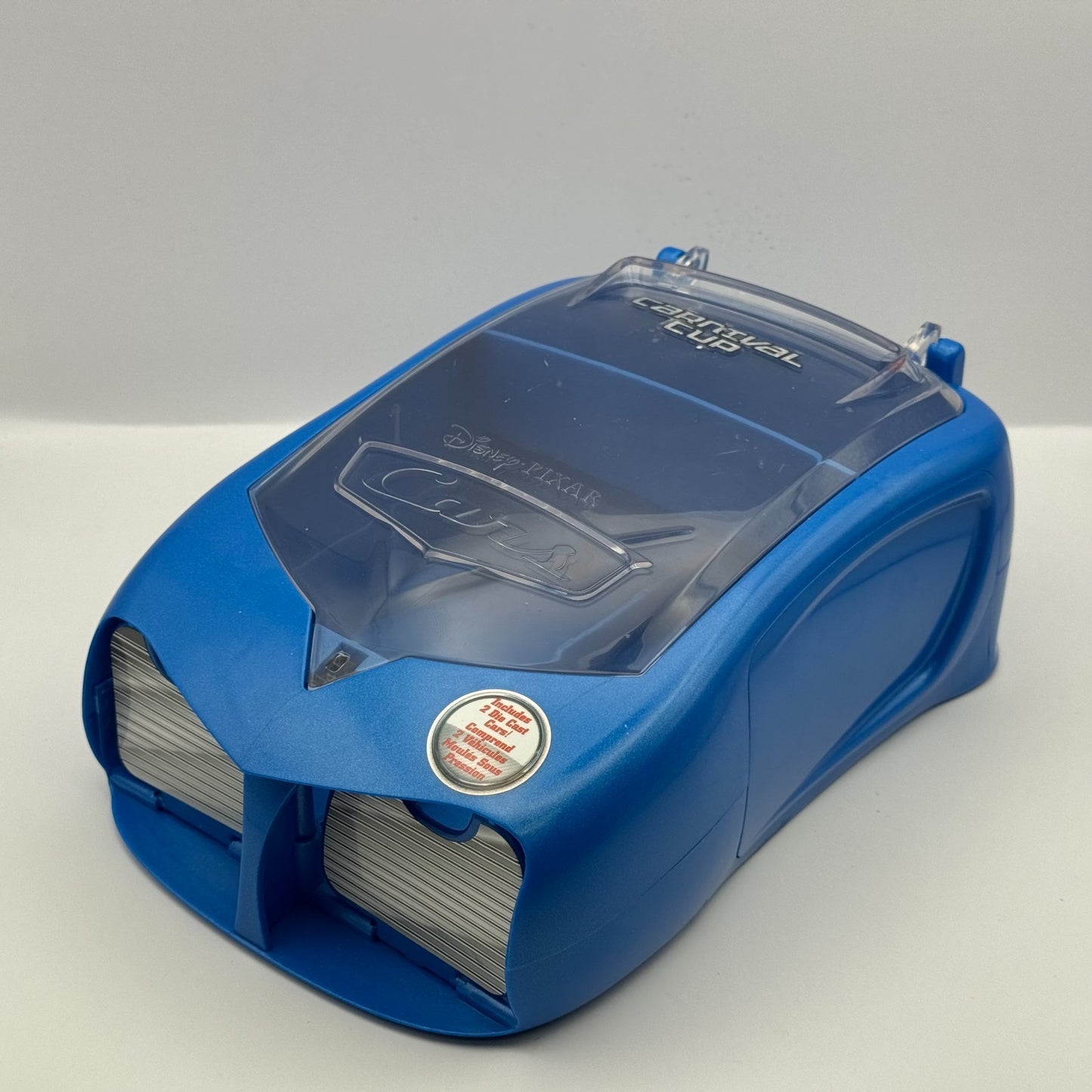 Disney Pixar Cars CARNIVAL CUP CARLA MCQUEEN LAUNCHER Disney Store 1:43 Diecast