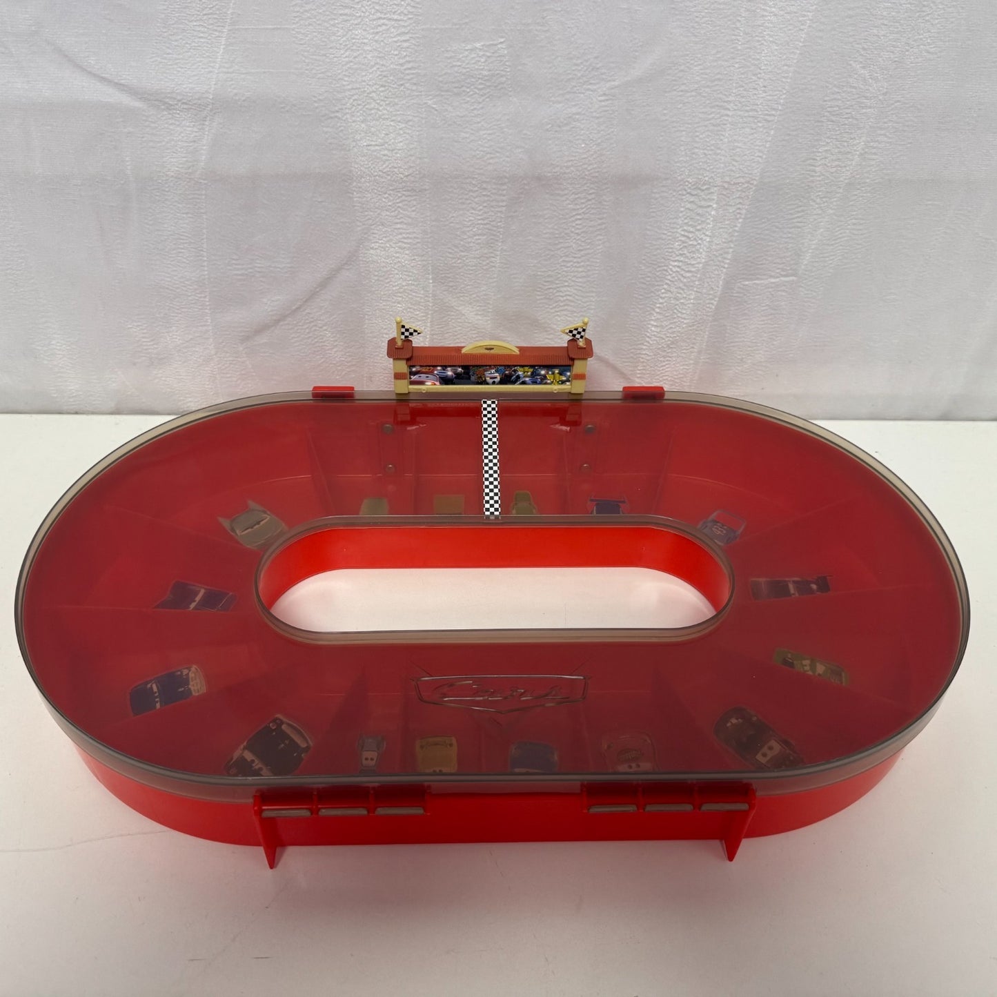Disney Pixar Cars - RACE CASE & TRACK CARRY CASE 2006 - 1:55 Scale
