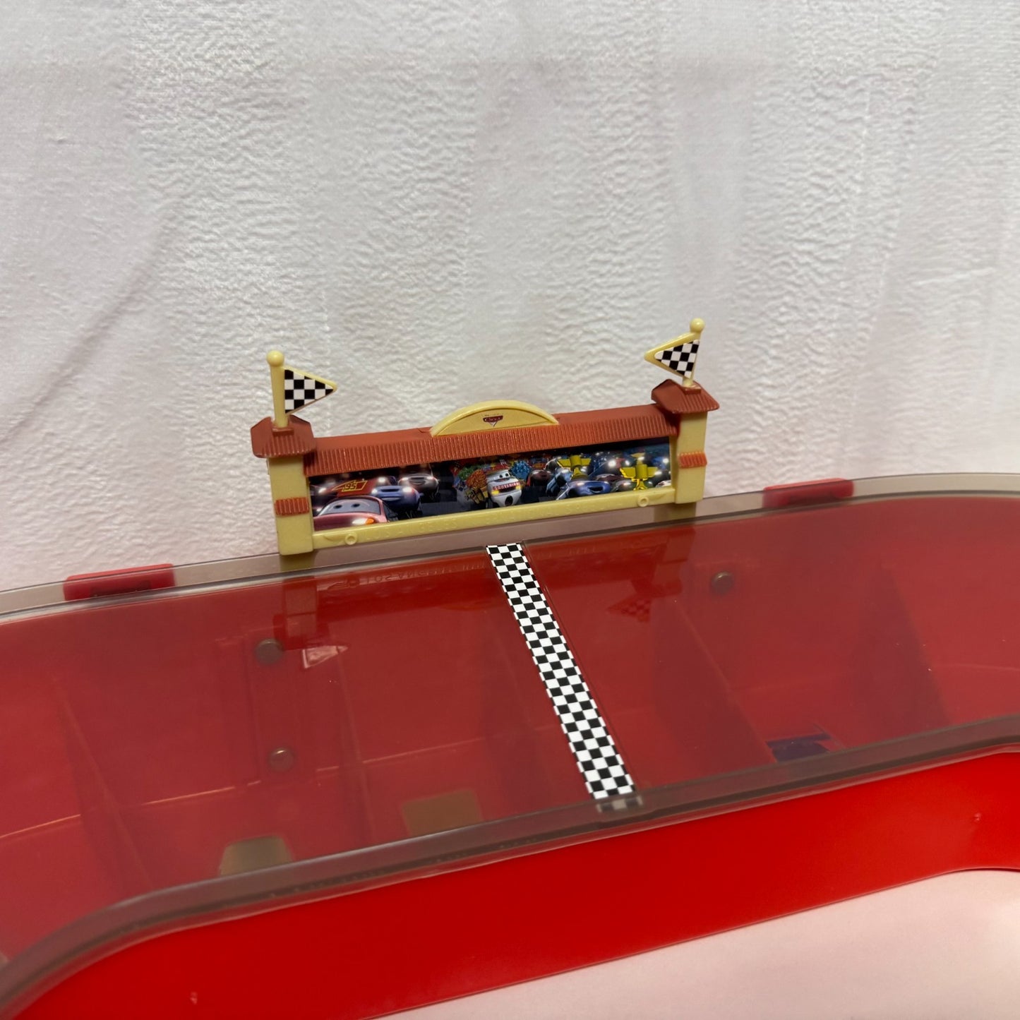 Disney Pixar Cars - RACE CASE & TRACK CARRY CASE 2006 - 1:55 Scale