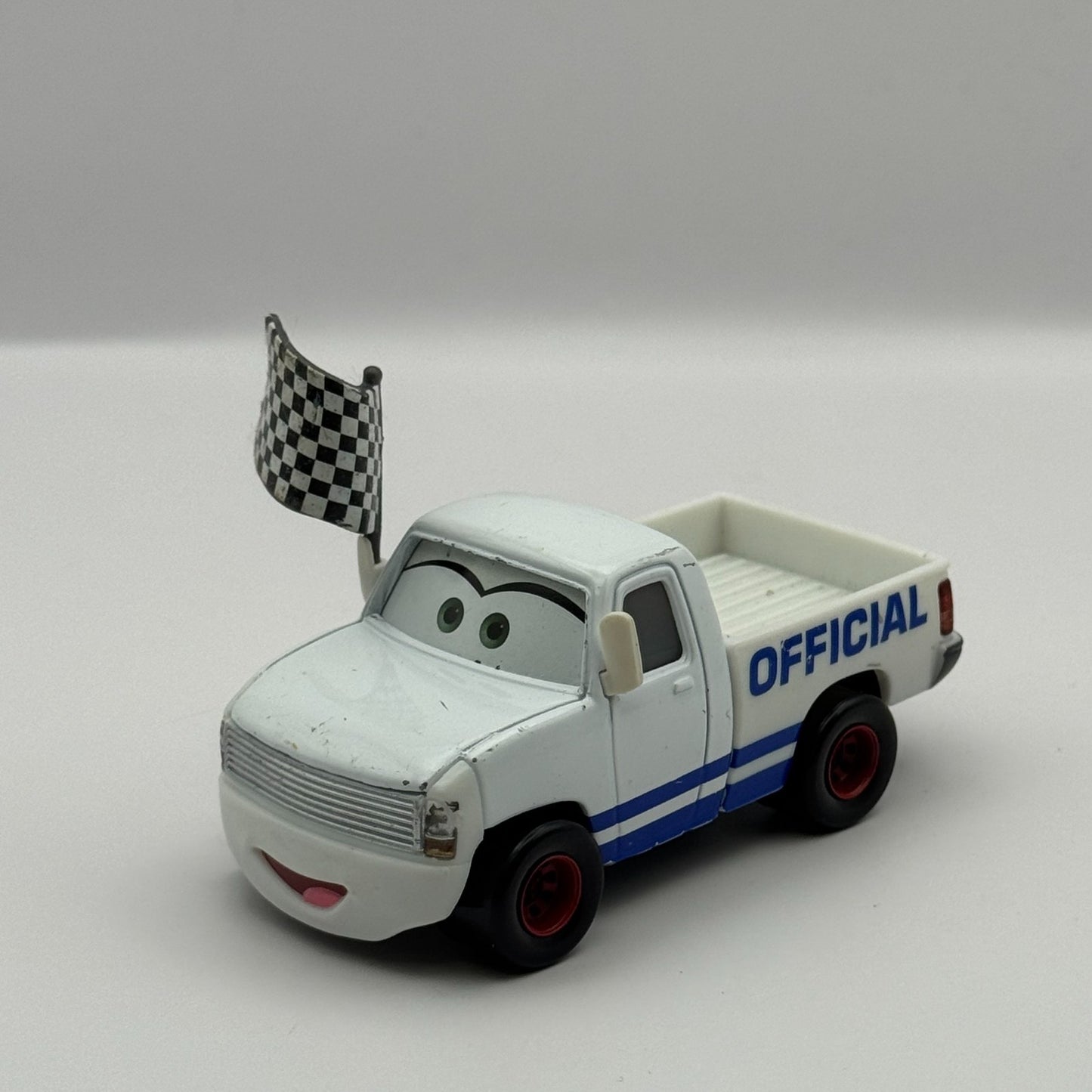 Disney Pixar Cars - KRIS REVSTOPSKI CHECKERED FLAG - 1:55 Diecast