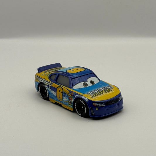 Disney Pixar Cars - MARKUS KRANKZLER TRANSBERRY JUICE Veteran Racer 1:55 Diecast