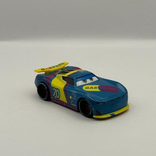 Disney Pixar Cars - GASPRIN RICHIE GUNZIT Next Gen 2018 - 1:55 Diecast