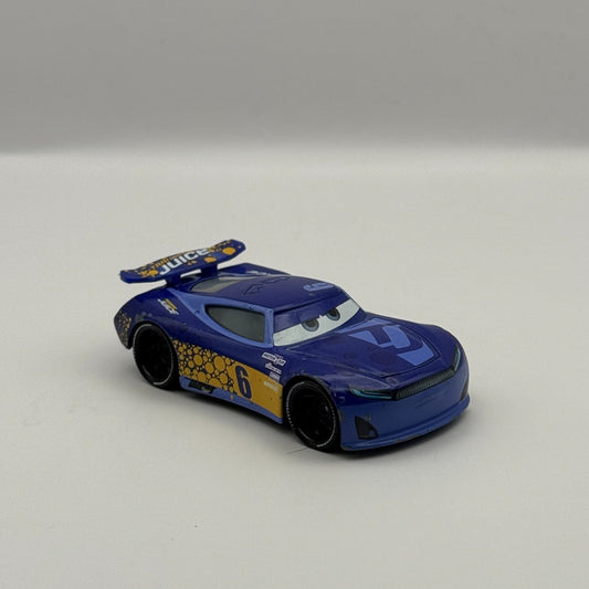 Disney Pixar Cars - BUBBA WHEELHOUSE TRANSBERRY JUICE Next Gen - 1:55 Diecast
