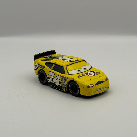 Disney Pixar Cars - SIDEWALL SHINE SLIDER PETROLSKI Piston Cup 2010 1:55 Diecast