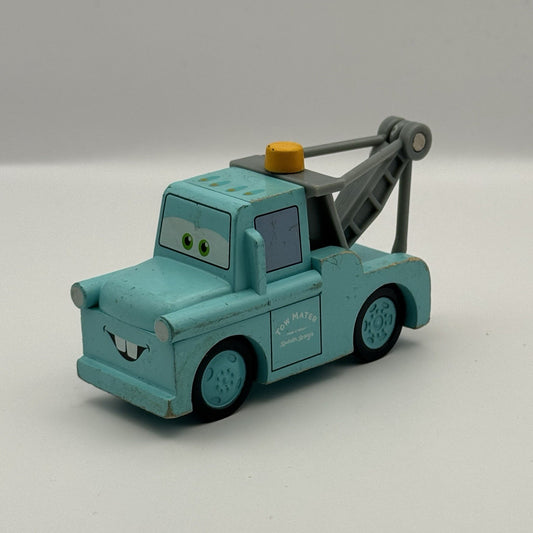 Disney Pixar Cars - WOOD BLUE BRAND NEW MATER -  Wooden Toys R Us Exclusive