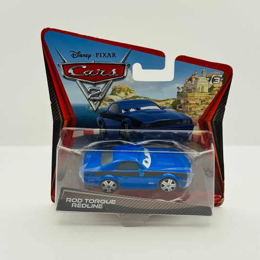 Disney Pixar Cars - ROD TORQUE REDLINE SHORT CARD Cars 2 2011 - 1:55 Diecast