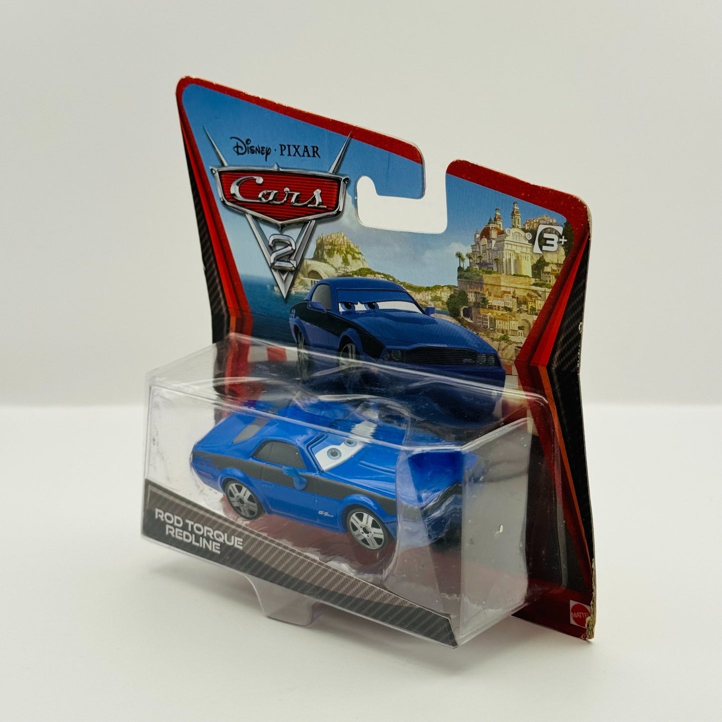 Disney Pixar Cars - ROD TORQUE REDLINE SHORT CARD Cars 2 2011 - 1:55 Diecast