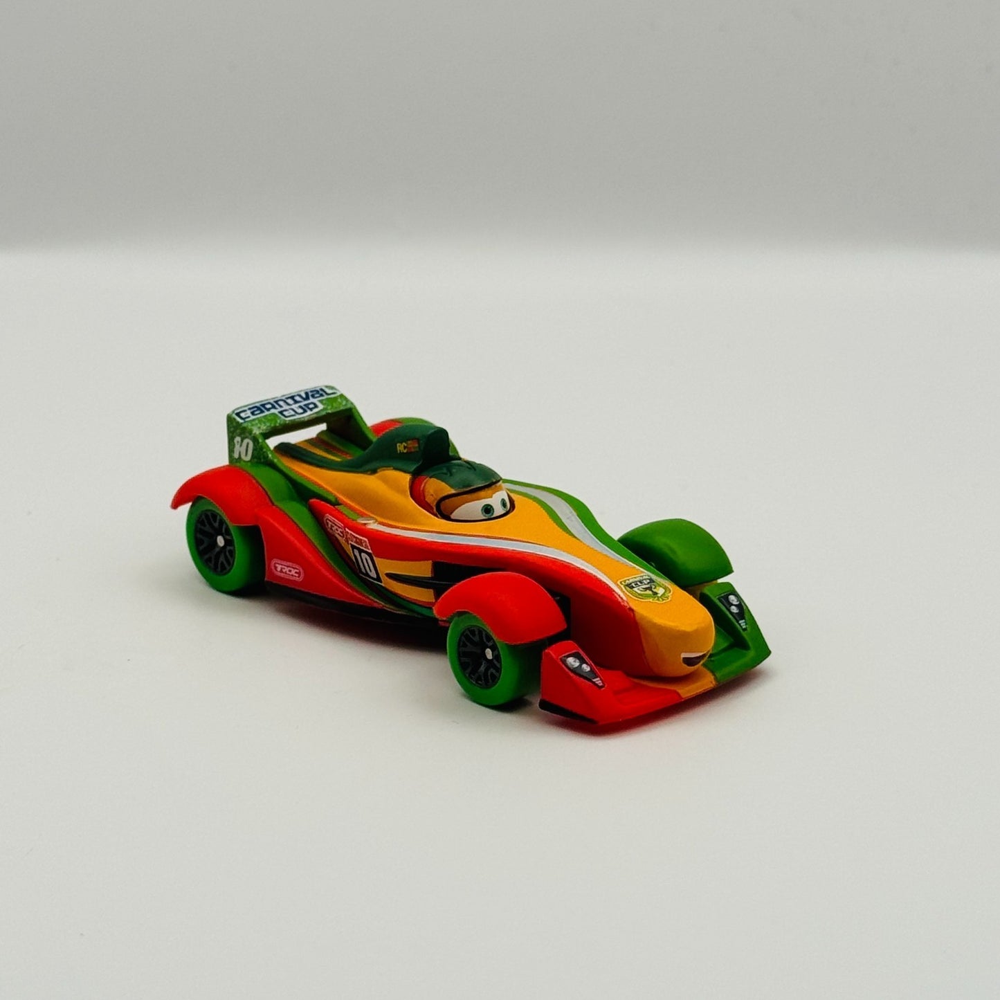 Disney Pixar Cars - CARNIVAL CUP RIP CLUTCHGONESKI TROC WGP 2016 - 1:55 Diecast