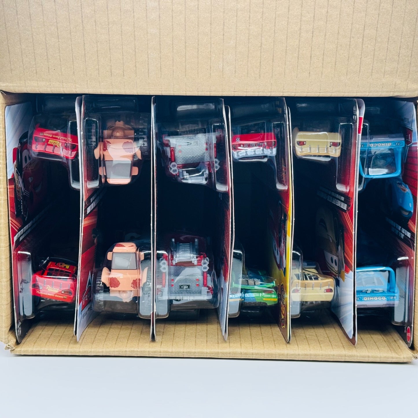 Disney Pixar Cars - 2026 CASE F 12 2-PACKS RED MCQUEEN WITH HEADSET 1:55 Diecast