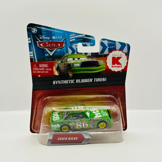 Disney Pixar Cars - CHICK HICKS HTB Rubber Tires Piston - 1:55 Diecast