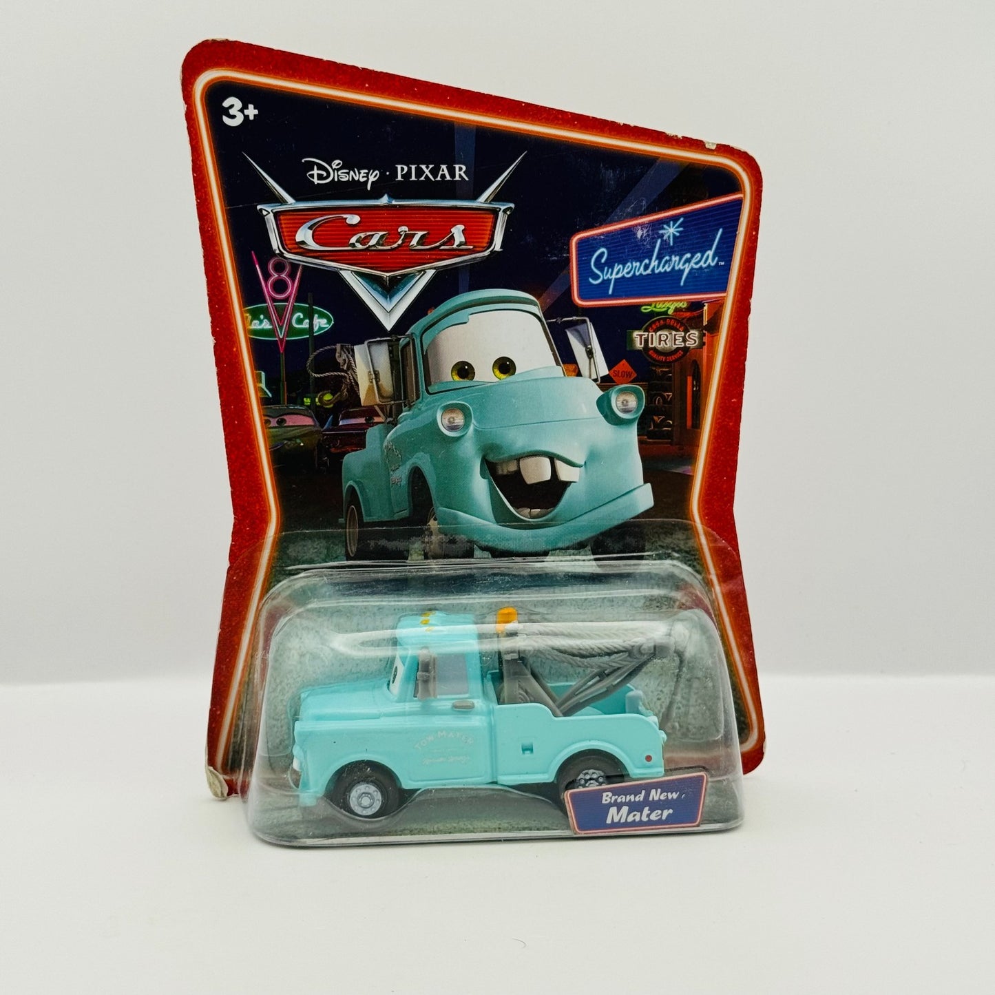Disney Pixar Cars - HEYDAY BRAND NEW MATER BLUE Supercharged 2007 - 1:55 Diecast