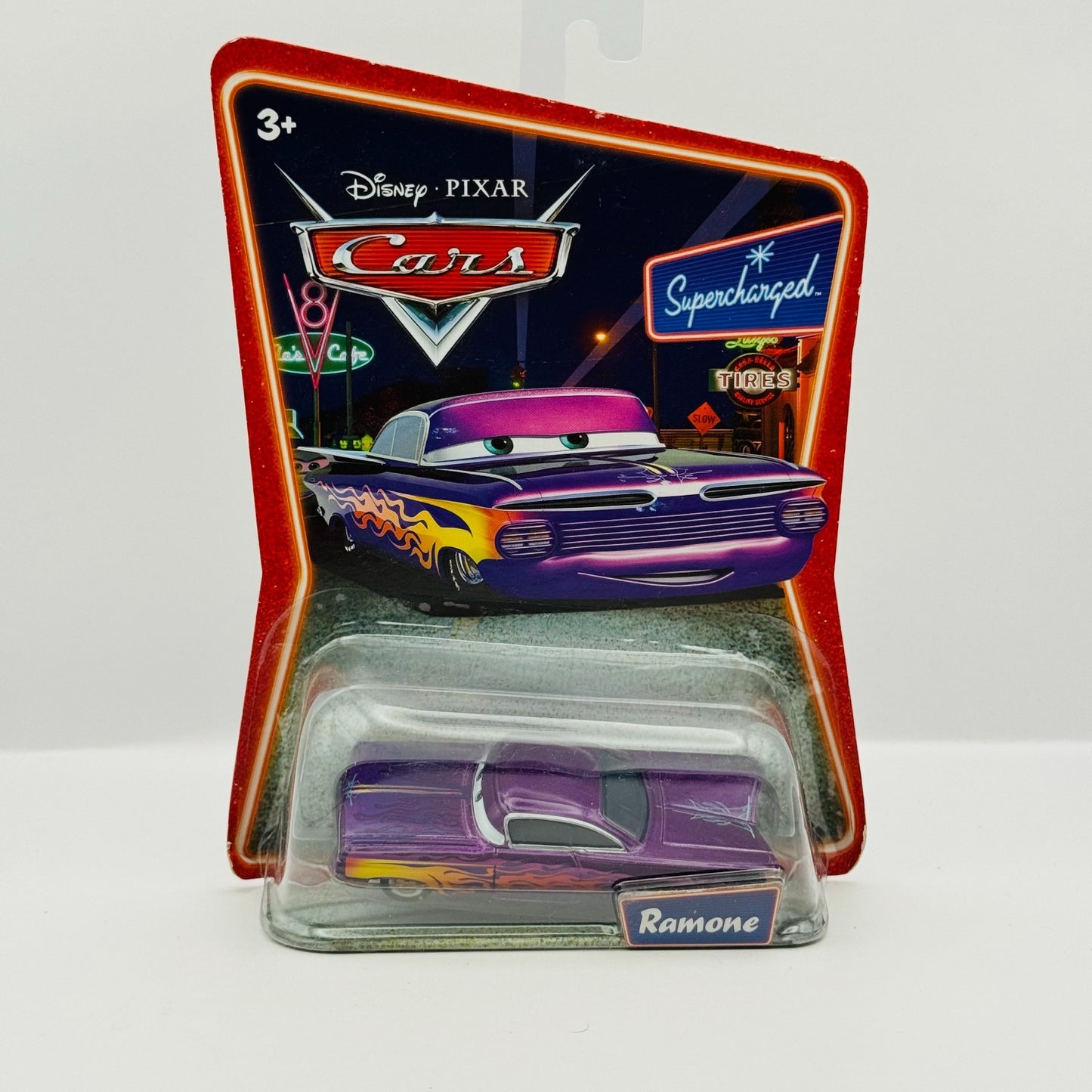 Disney Pixar Cars - PURPLE RAMONE Supercharged 2007 - 1:55 Diecast