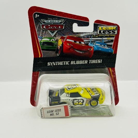 Disney Pixar Cars CLAUDE SCRUGGS LEAK LESS Rubber Tires Piston Cup 1:55 Diecast