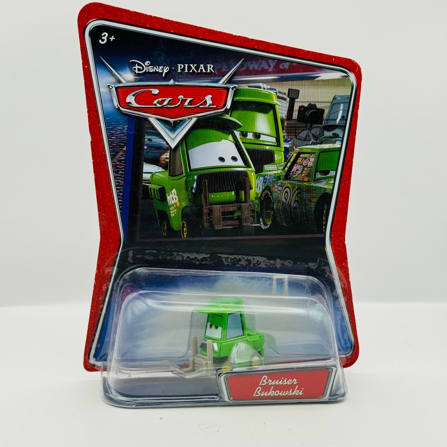 Disney Pixar Cars - HTB CHICK HICKS PITTY BRUISER BUKOWSKI 2007 - 1:55 Diecast