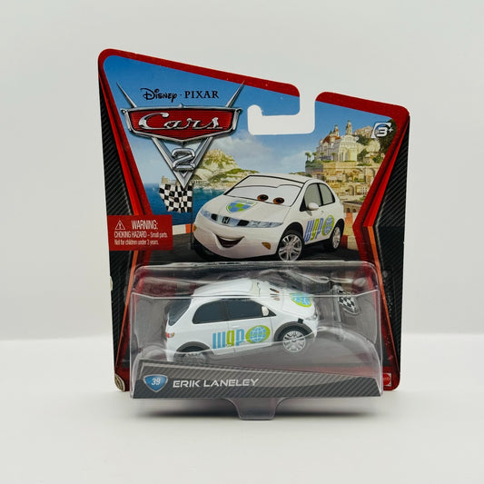 Disney Pixar Cars - ERIK LANELEY Cars 2 2011 - 1:55 Diecast