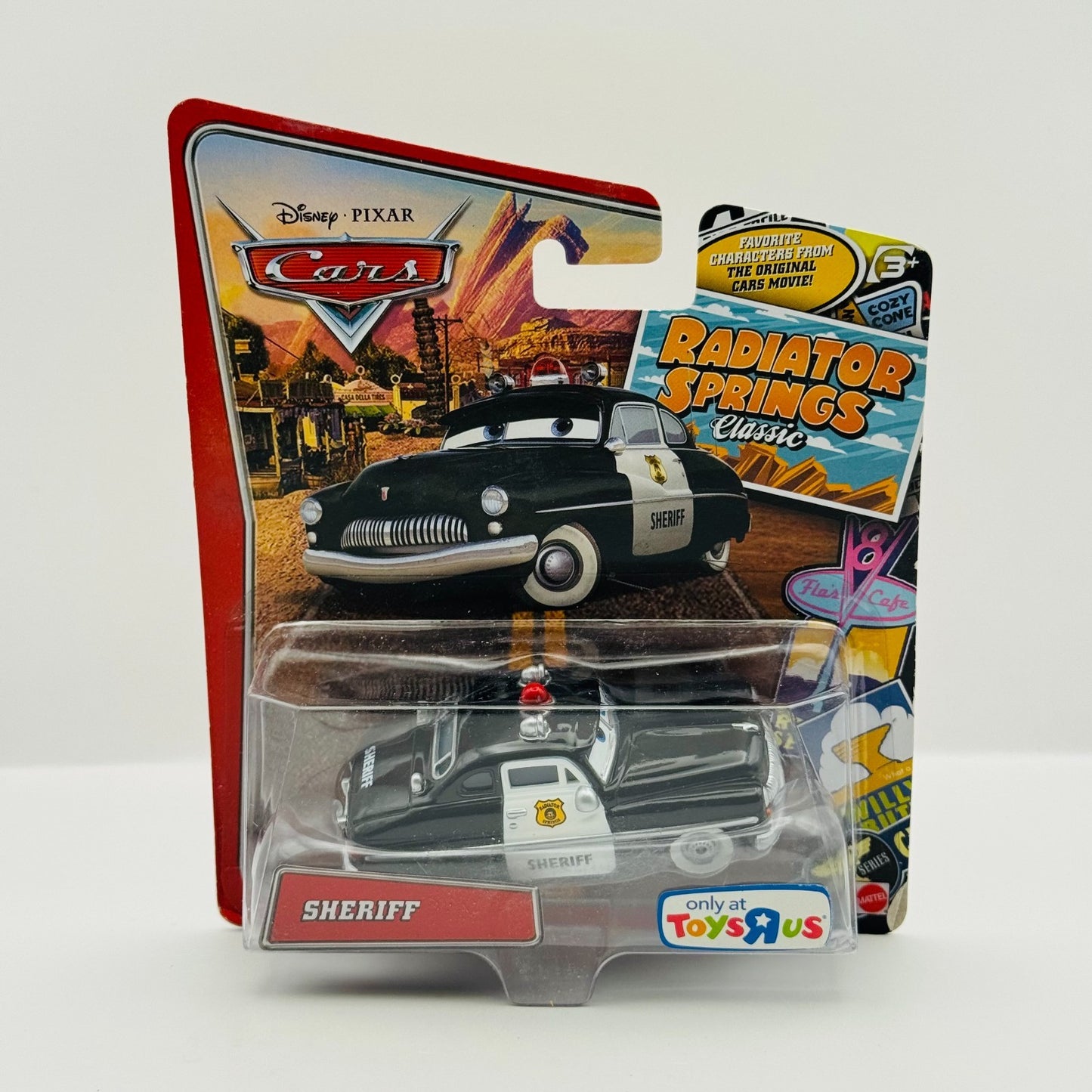 Disney Pixar Cars - SHERIFF Radiator Springs Classic - 1:55 Diecast