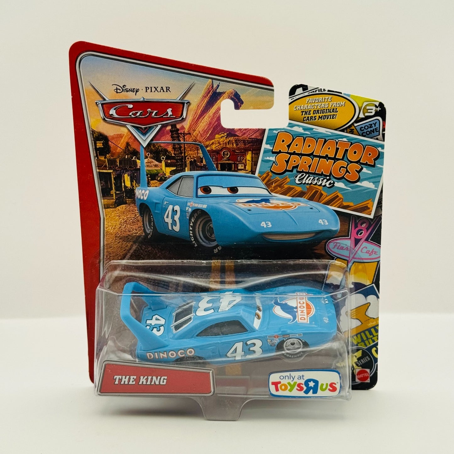 Disney Pixar Cars THE KING STRIP WEATHERS Radiator Springs Classic 1:55 Diecast