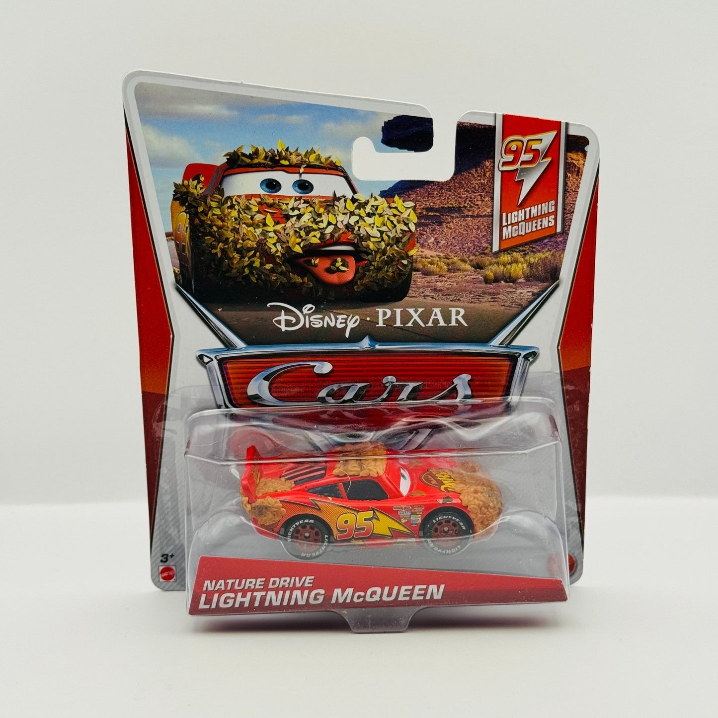 Disney Pixar Cars - NATURE DRIVE LIGHTNING MCQUEEN McQueens 2013 - 1:55 Diecast