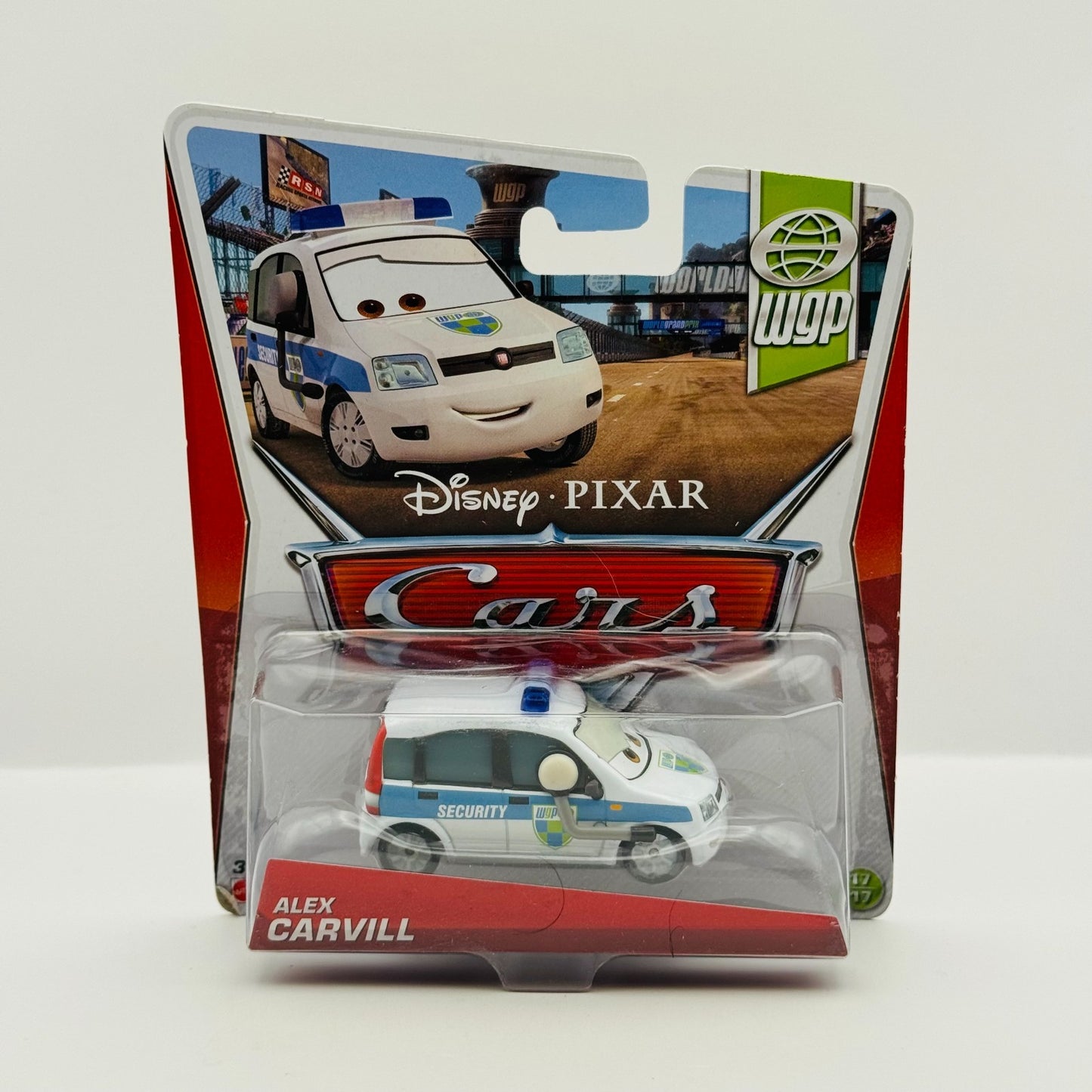 Disney Pixar Cars - ALEX CARVILL WGP 2013 - 1:55 Diecast