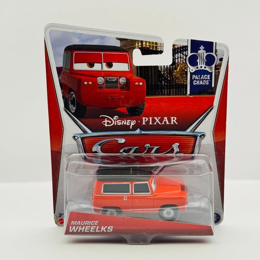 Disney Pixar Cars - MAURICE WHEELKS Land Rover Palace Chaos 2013 - 1:55 Diecast