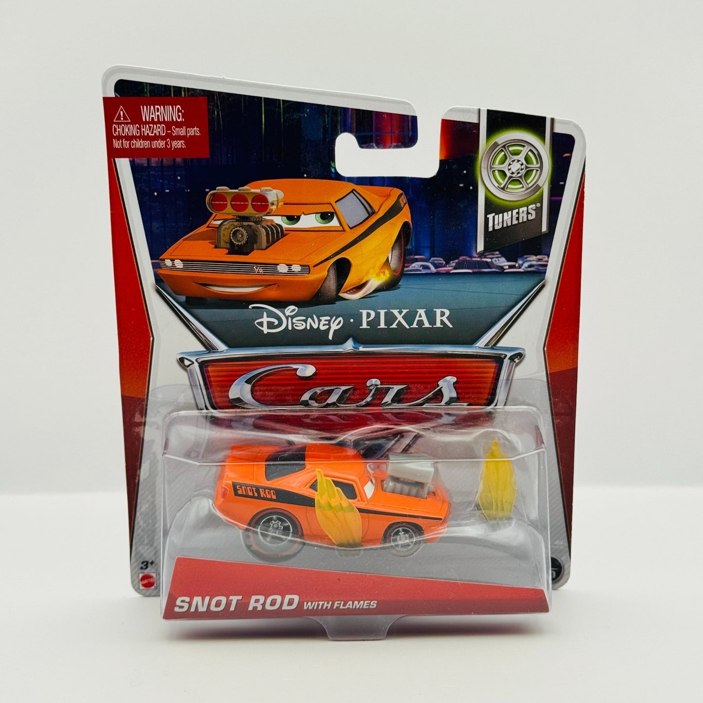 Disney Pixar Cars - SNOT ROD WITH FLAMES Tuners 2013 - 1:55 Diecast