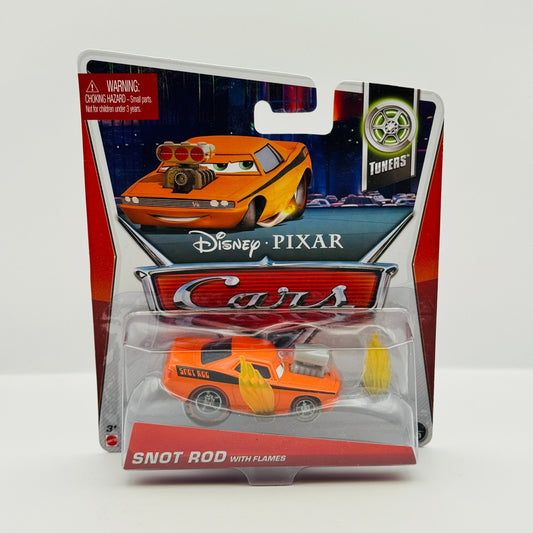 Disney Pixar Cars - SNOT ROD WITH FLAMES Tuners 2013 - 1:55 Diecast