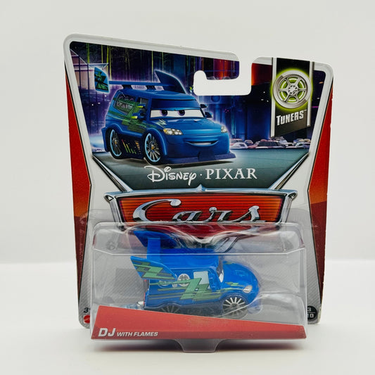 Disney Pixar Cars - DJ WITH FLAMES Tuners 2013 - 1:55 Diecast