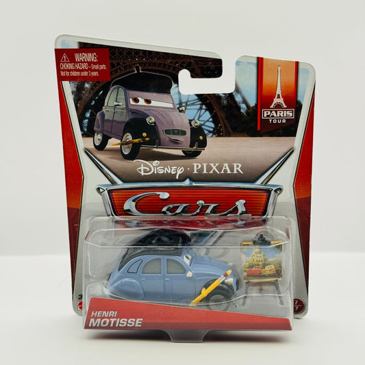 Disney Pixar Cars - HENRI MOTISSE Paris Tour 2014 - 1:55 Diecast