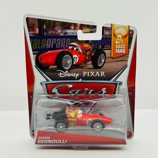 Disney Pixar Cars - MAMA BERNOULLI Race Fans 2014 - 1:55 Diecast