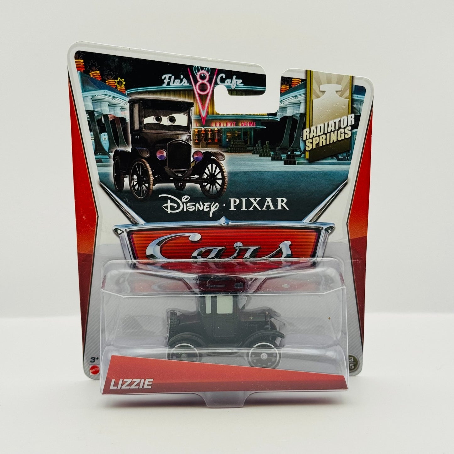 Disney Pixar Cars - LIZZIE [Ford Model T] Radiator Springs 2014 - 1:55 Diecast