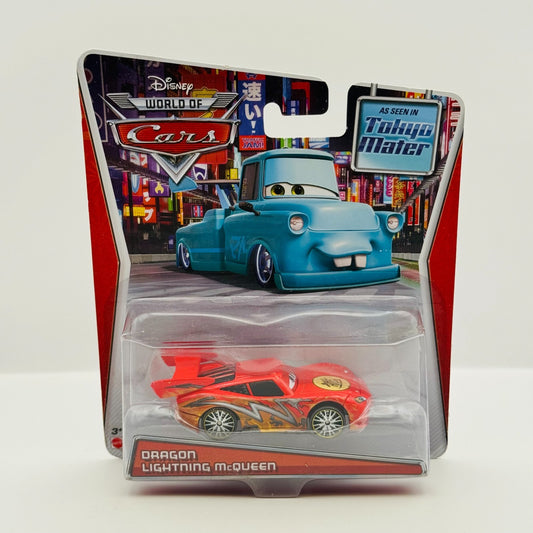 Disney Pixar Cars Toon - DRAGON LIGHTNING MCQUEEN Tokyo Mater 2014 -1:55 Diecast