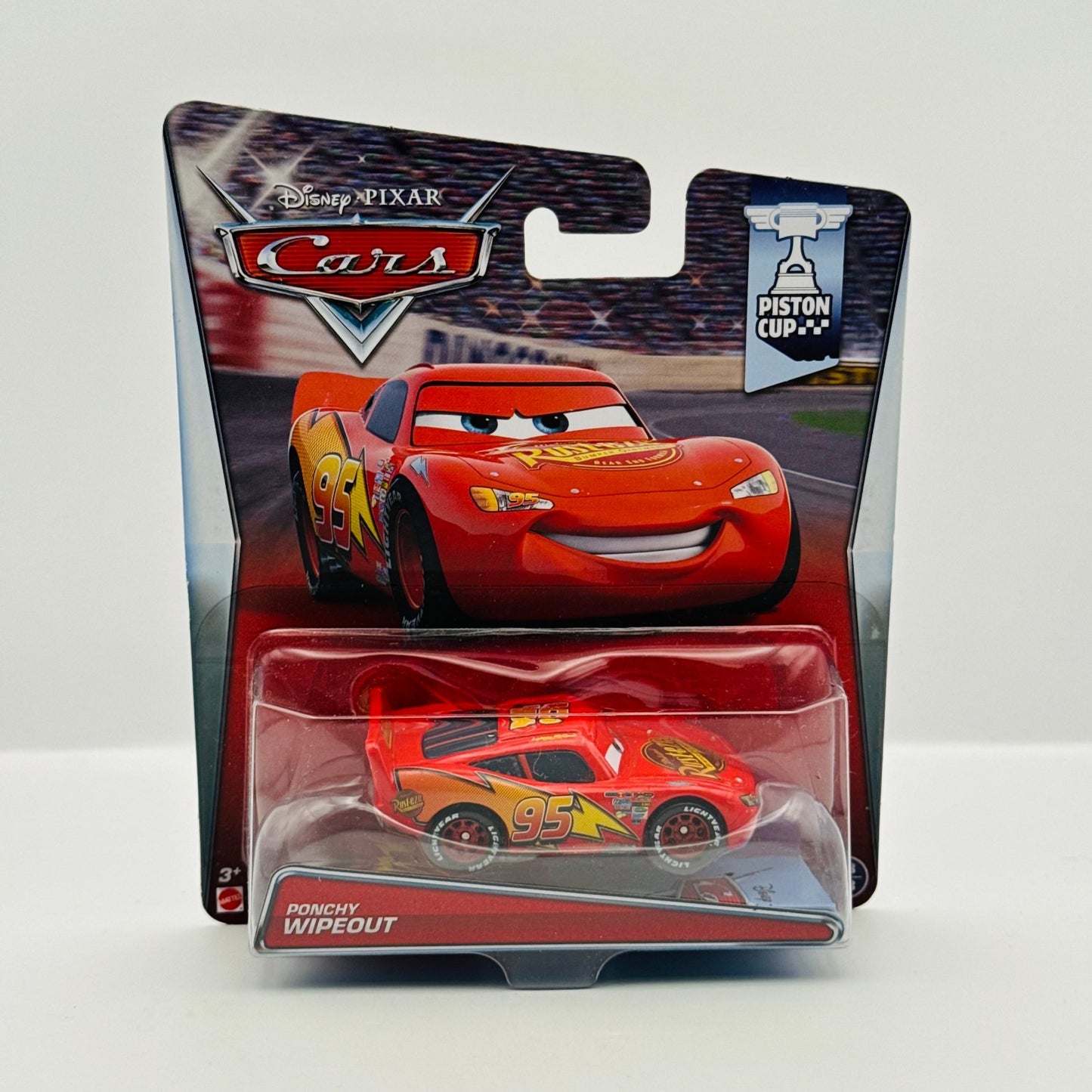 Disney Pixar Cars - DETERMINED LIGHTNING MCQUEEN Piston Cup 2015 - 1:55 Diecast