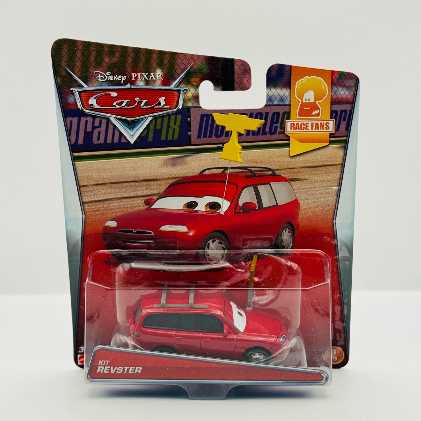 Disney Pixar Cars - KIT REVSTER Race Fans 2015 - 1:55 Diecast