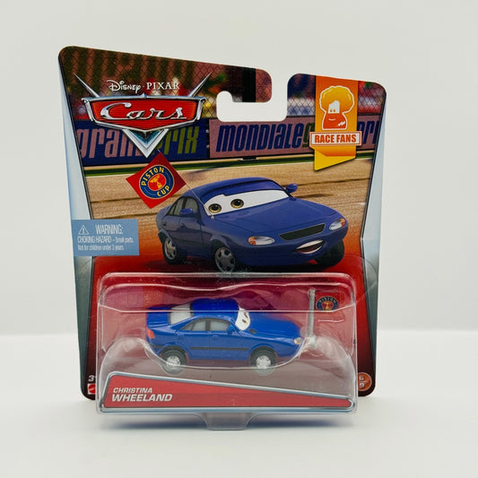 Disney Pixar Cars - CHRISTINA WHEELAND Race Fans 2015 - 1:55 Diecast