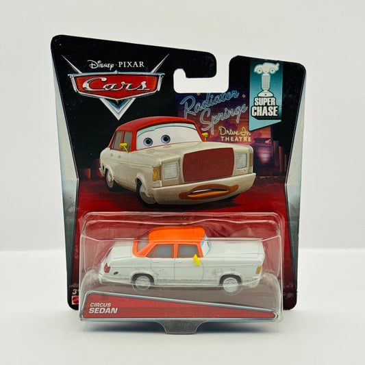 Disney Pixar Cars - CIRCUS SEDAN SUPER CHASE 2015 - 1:55 Diecast